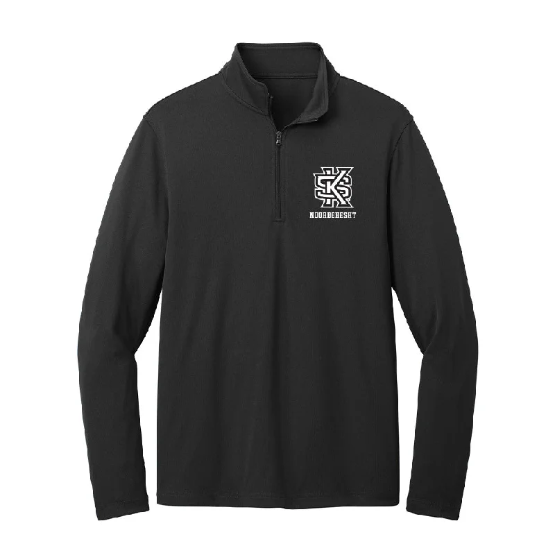 Kennesaw - NCAA Women's Soccer : Angelina Noorbehesht - Lightweight Quarter Zip Jacket Insulated Jacket Fitted Jacket Loose Jacket