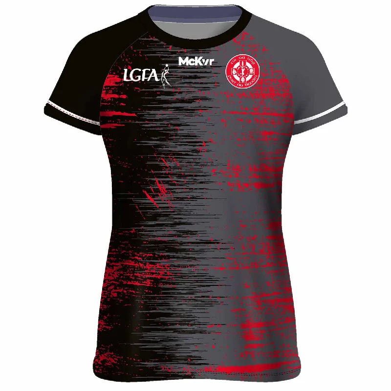 Mc Keever Tir na nOg LGFA Training Jersey - Womens - Grey Spring Jersey Blouse