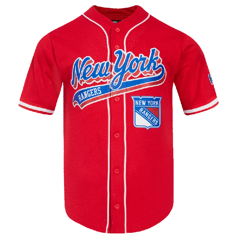 JERSEY NHL NEW YORK RANGERS SCRIPT TAIL Evening Jersey Tee