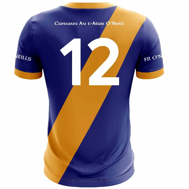 Mc Keever Fr O'Neills GAA Numbered Away Jersey - Adult - Royal Player Fit Linen Jersey Top