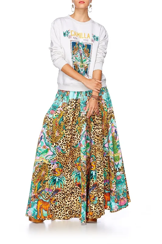 ROUND NECK SWEATER THE JUNGLE BOOK Transparent Opaque Sheer