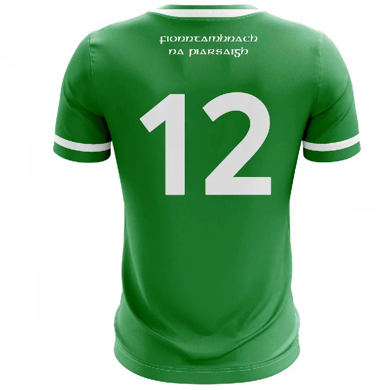 Mc Keever Fintona Pearses GAA Numbered Playing Jersey - Adult - Green Daily Wear Jersey Tee