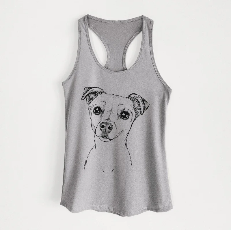 Izzy the Chiweenie - Women's Racerback Tanktop seamless tank top