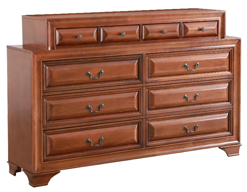 Glory LaVita G8850-D Dresser , Oak G8850-D Tunics Luxurious premium