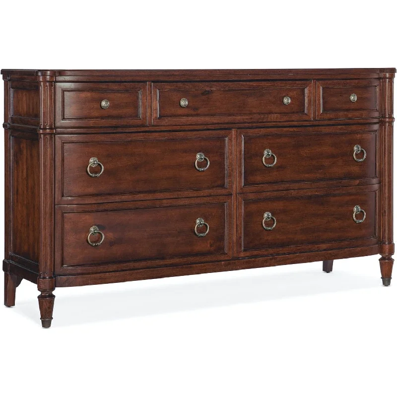 Charleston Seven-Drawer Dresser Tunics Trendy modern