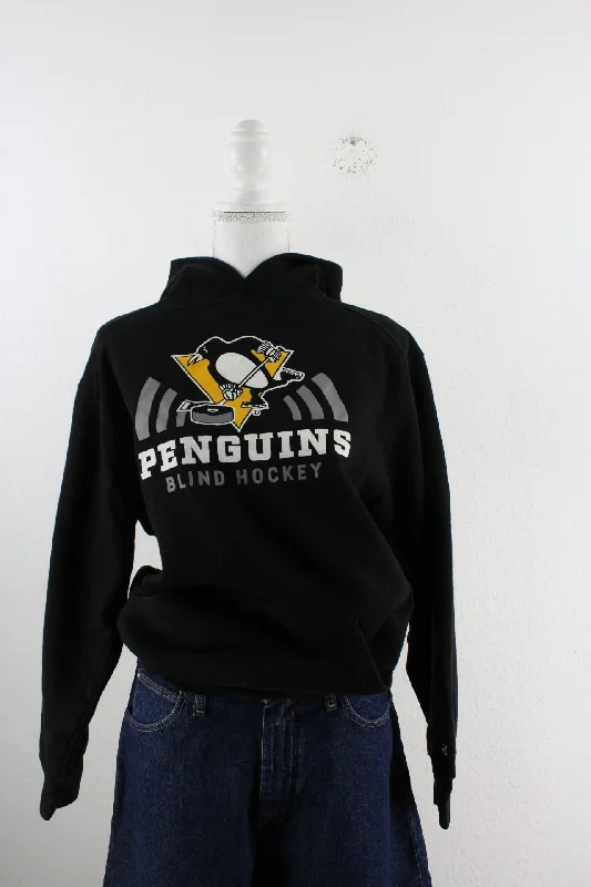 Vintage Hockey Hoodie (L) Hoodie with Strings Custom Fit Adjustable