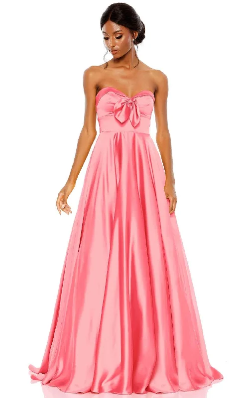 Mac Duggal 67995 A-line Dress Tunics Velvet soft