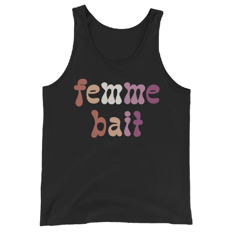 Femme Bait Retro Lesbian Tank Top scoop neck tank