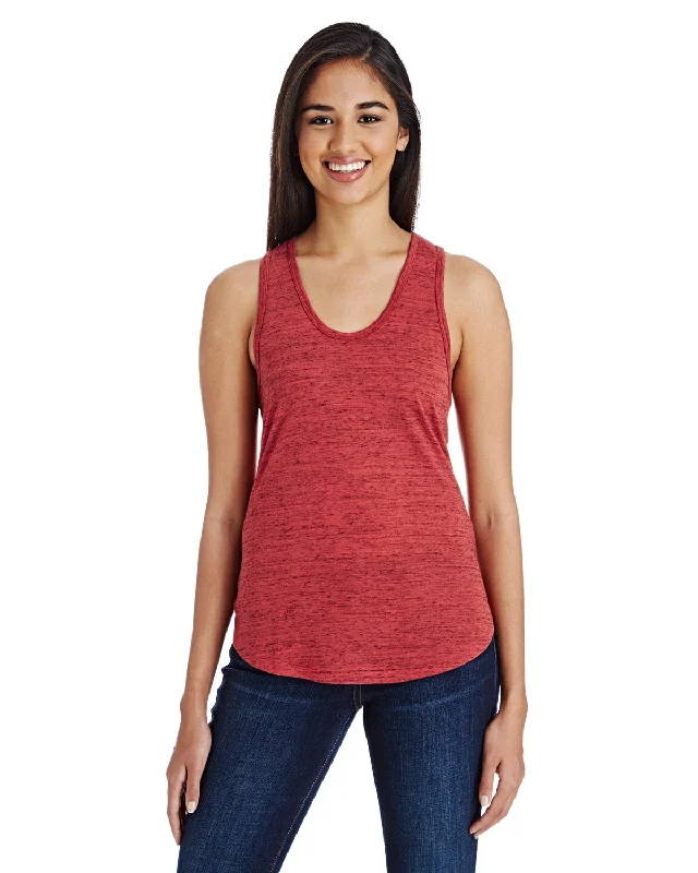 Threadfast Apparel 204LT Ladies' Blizzard Jersey Racer Tank peekaboo tank top