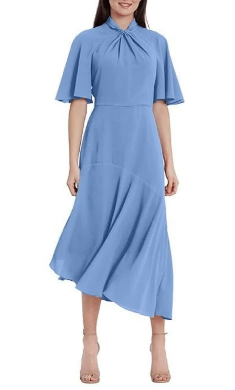 Maggy London G3570M - Flutter Sleeve Dress Tunics Winter warm