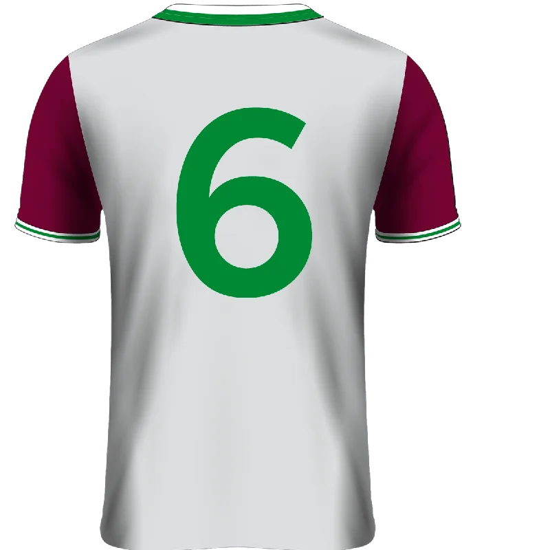 Mc Keever NUI Galway Numbered Playing Jersey - Womens - Grey Premium Jersey Tee