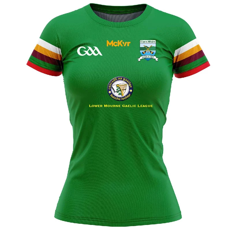 Mc Keever Clann Mhurn Playing Jersey - Womens - Green Lavender Jersey Tee