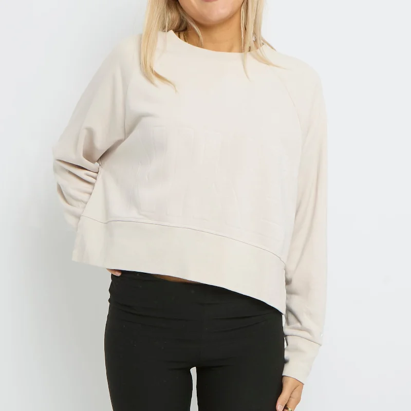 Nike  Crewneck Sweater - UK 10 Elasticated Padded Insulated