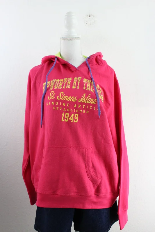 Vintage Simons Iland Hoodie (XL) Hoodie with Lace Feminine Delicate