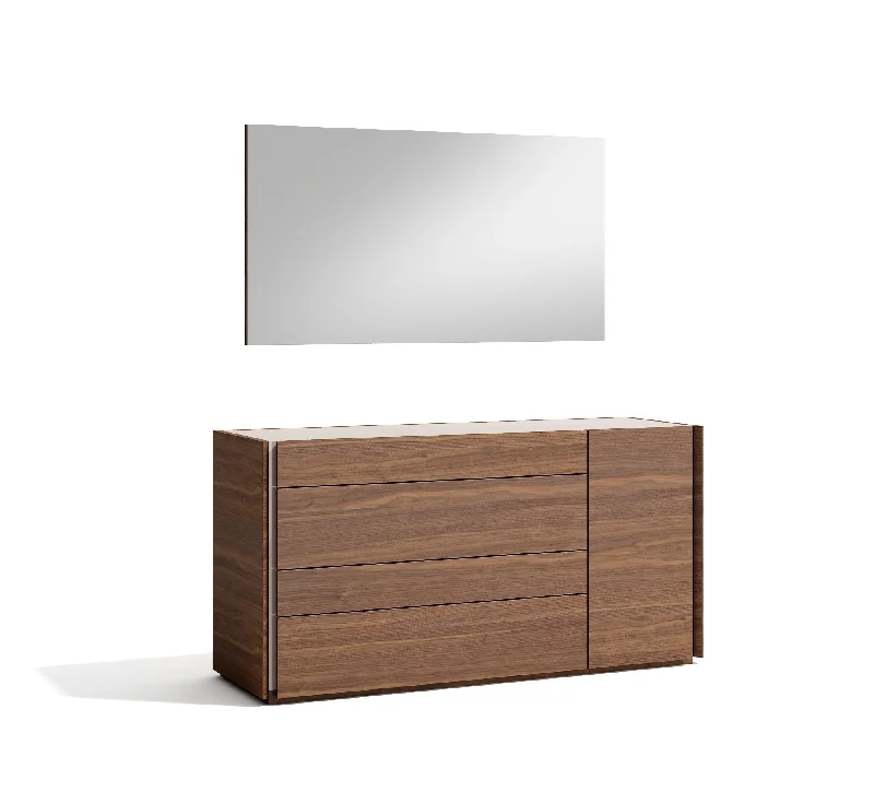 Porto Dresser in Walnut 17866-D By J&M Tunics Trendy modern