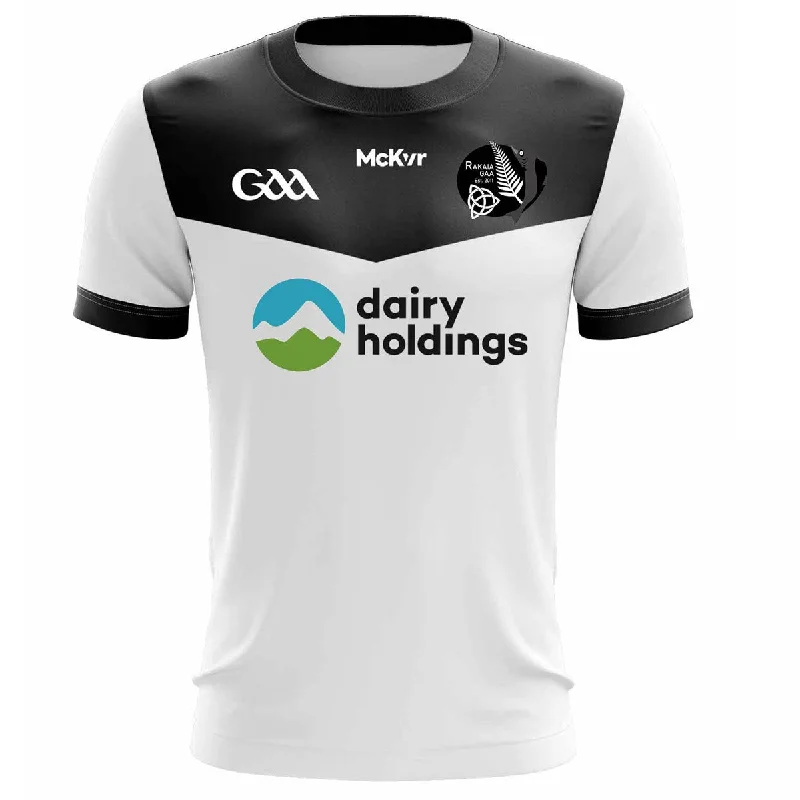 Mc Keever Rakaia GAA Goalkeeper Jersey - Womens - White/Black Olive Green Jersey Tee