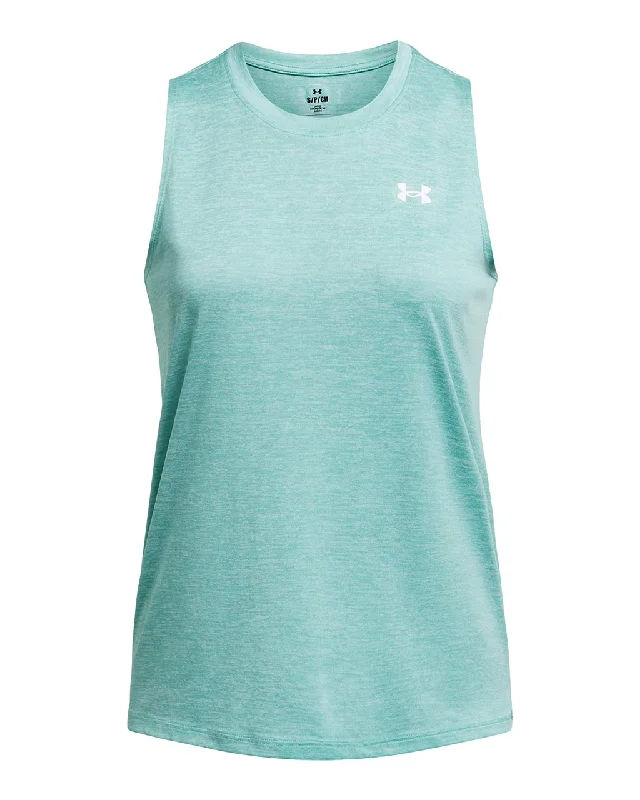 Under Armour Womens UA Tech Twist Tank Top cherry red tank