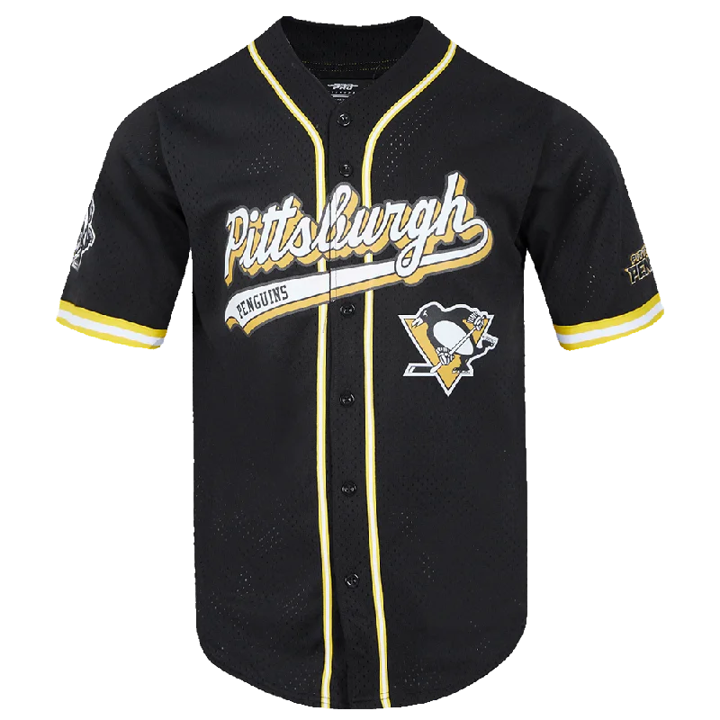 JERSEY NHL PITTSBURGH PENGUINS SCRIPT TAIL Women's Jersey Top