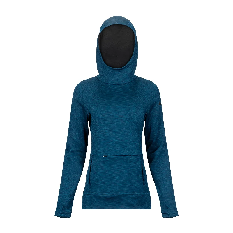 Women's Benchmark Hoodie Hoodie with High-Low Hem Asymmetrical Trendy