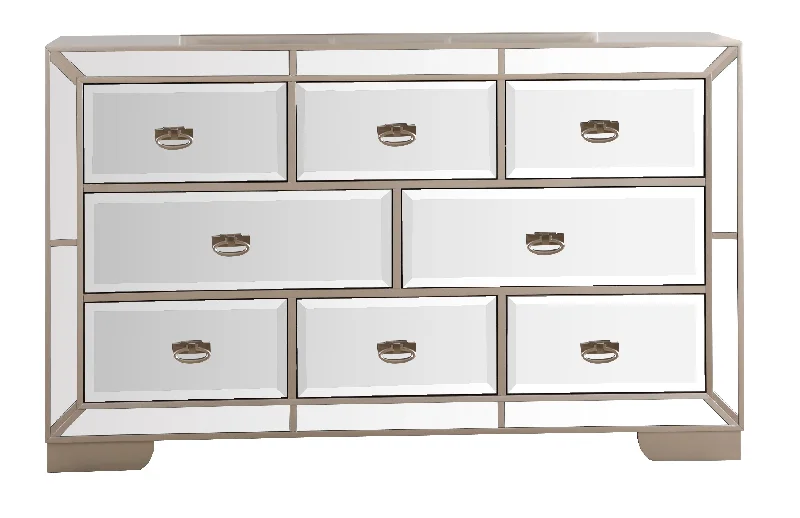 Glory Hollywood Hills G8190-D Dresser , Silver Champagne G8190-D Tunics Chic fashionable