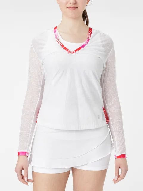 Women's Sofibella Bliss Long Sleeve Hoodie Hoodie with Zipper Placket Modern Functional
