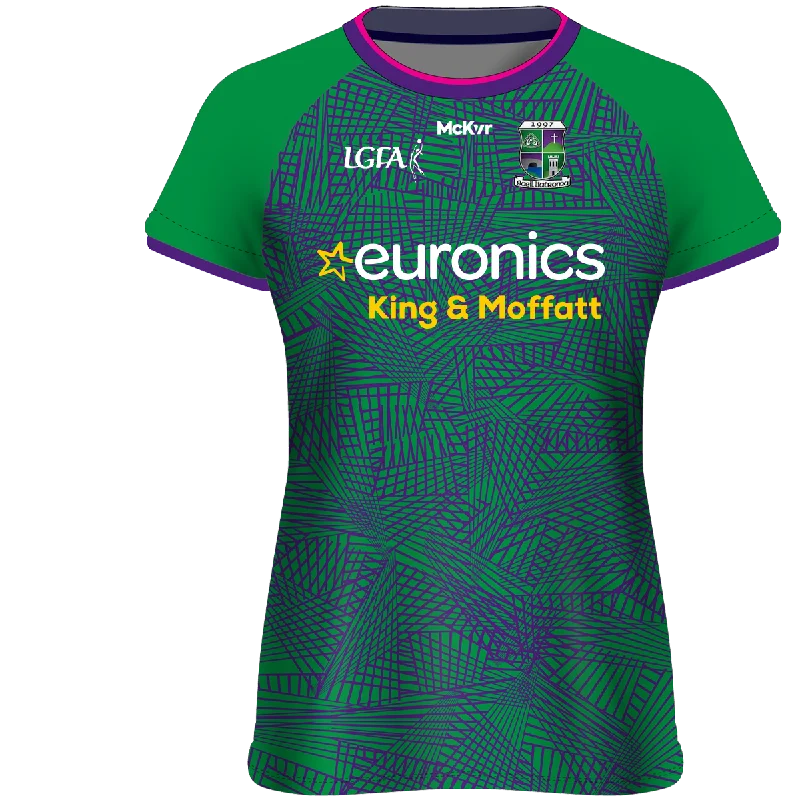 Mc Keever Leitrim Gaels LGFA Training Jersey - Womens - Green Premium Jersey Tee