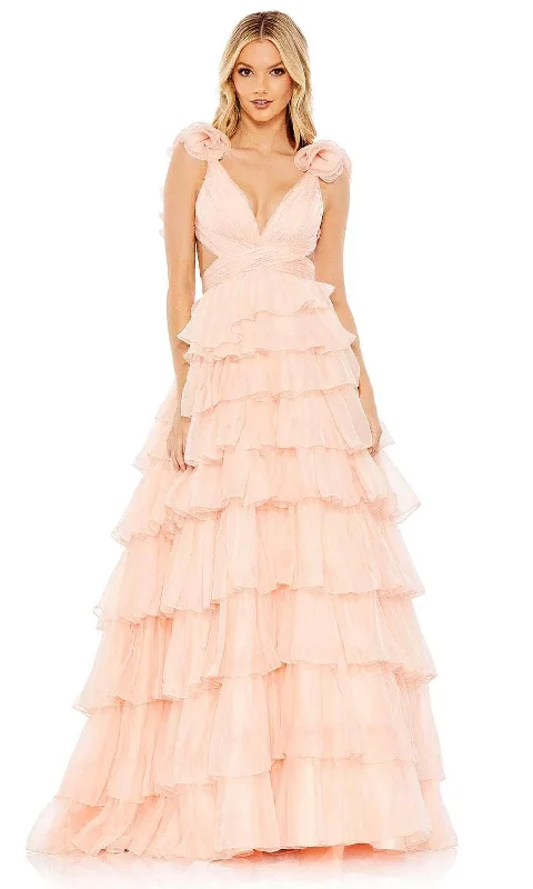 Mac Duggal 67959 - Tiered A-Line Evening Dress sweetheart Neckline Romantic