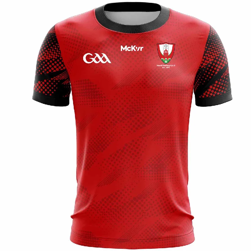 Mc Keever Dromahair GAA Training Jersey - Adult - Red Lightweight Jersey Top