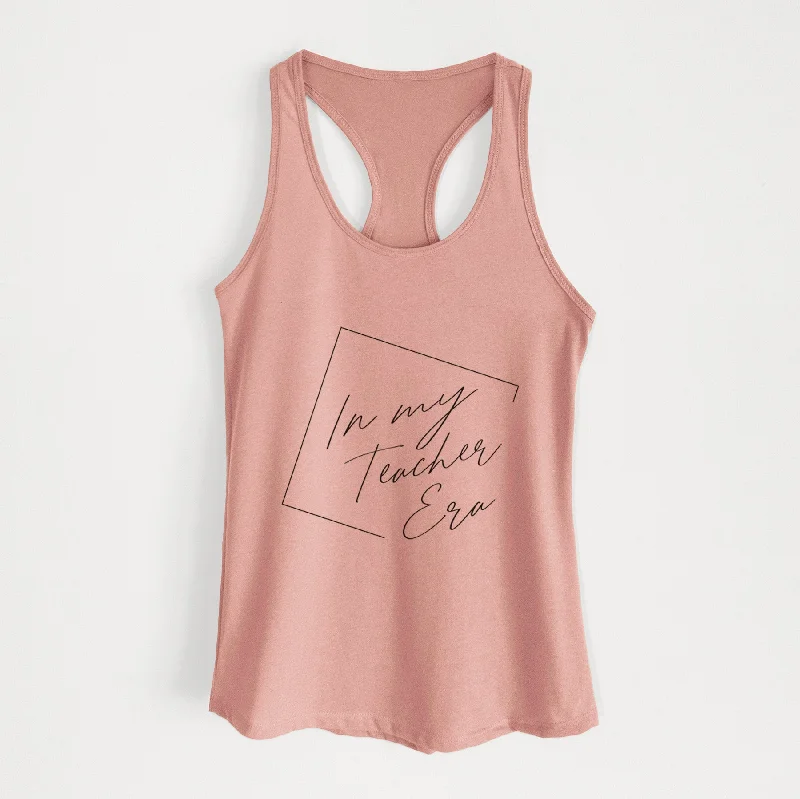 In My Teacher Era - Women's Racerback Tanktop gold tank top
