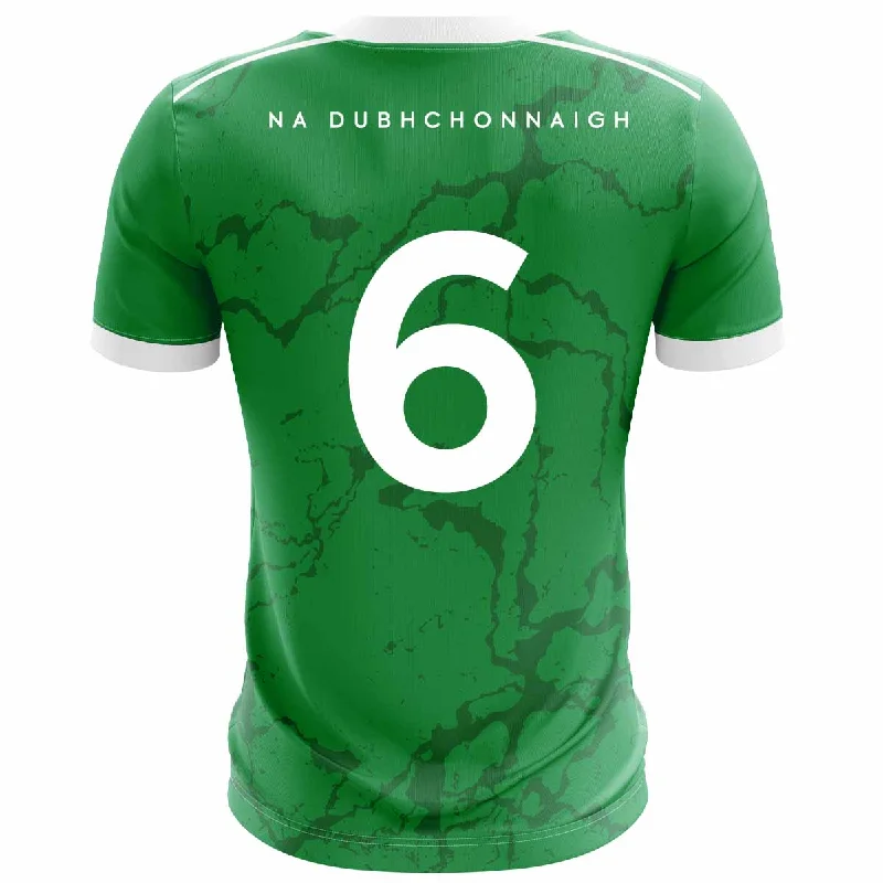 Mc Keever Doheny's GAA Numbered Match Jersey - Womens - Green Linen Jersey Top