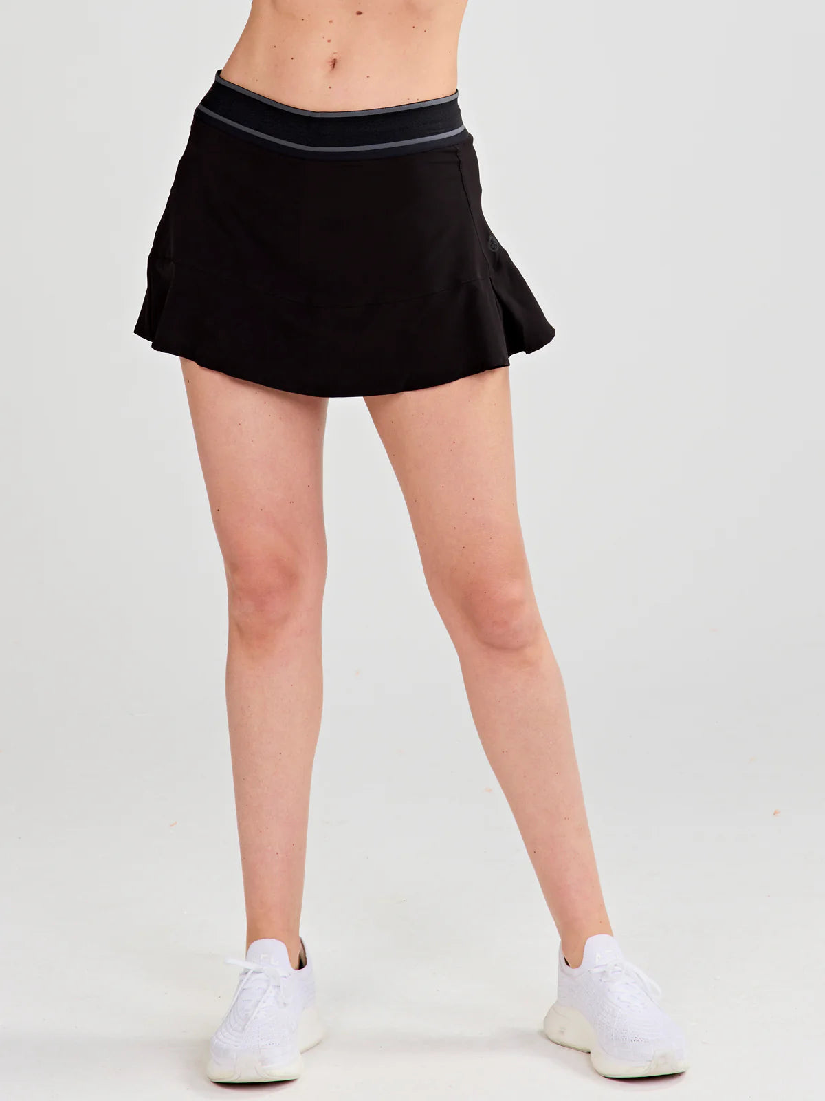 tasc Performance On the Court 13in Skirt in Black cashmere skirt soft