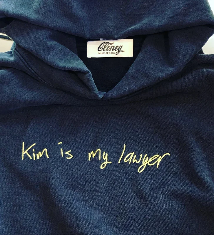 Kim Is My Lawyer Hoodie Hoodie with Raglan Sleeves Sporty Comfortable
