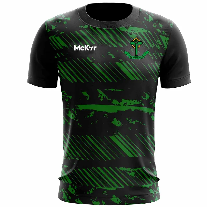 Mc Keever Nemo Rangers GAA Training Camo Jersey - Adult - Black/Green Business Jersey Tee