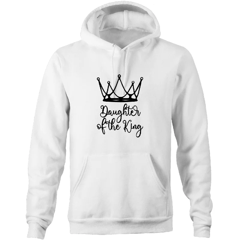 Daughter of the King Pocket Hoodie Sweater Fleece Fabric Down Fabric Feather Fabric