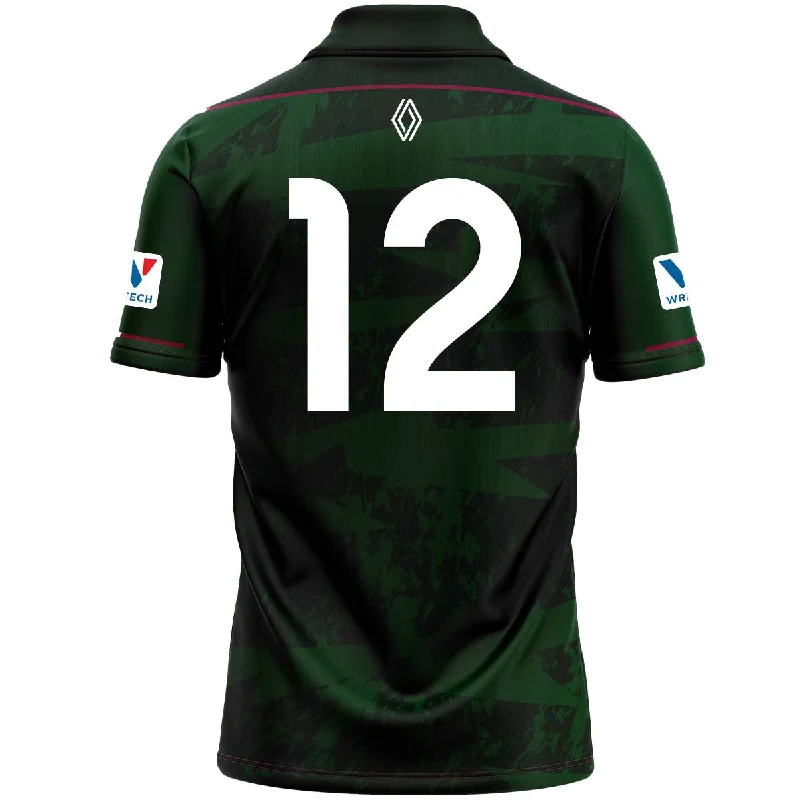 Mc Keever Westmeath GAA Numbered Away Jersey - Adult - Green Metallic Jersey Tee