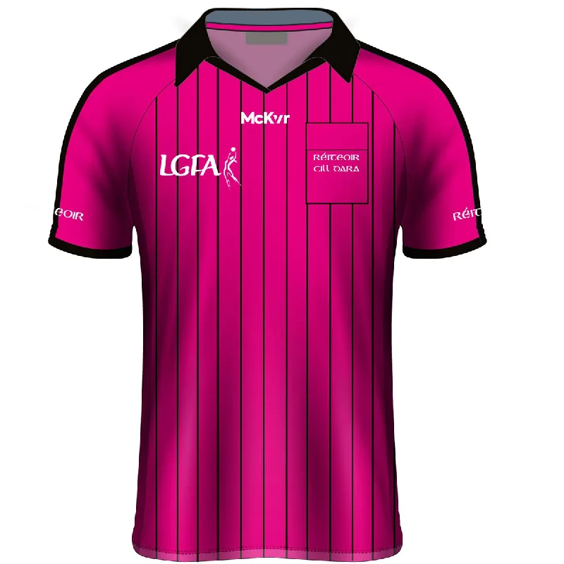 Mc Keever Kildare LGFA Referees Jersey - Womens - Pink Casual Weekend Jersey Tee