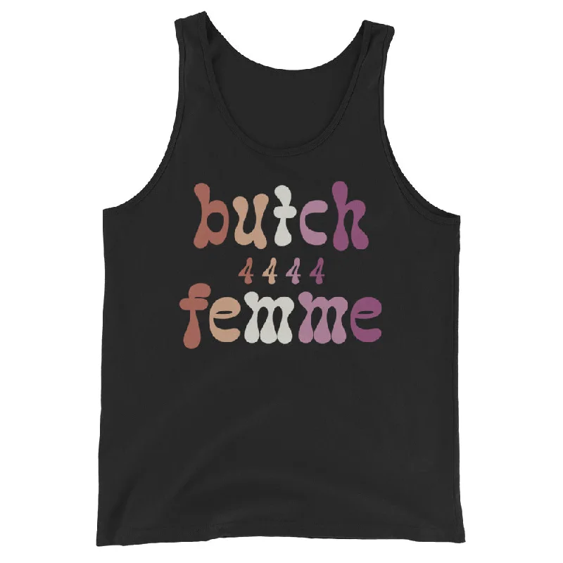 Butch 4 Femme Retro Lesbian Tank Top strapless tank top