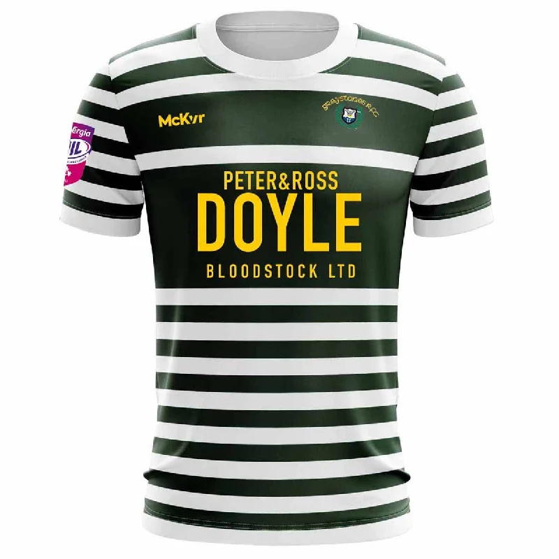 Mc Keever Greystones RFC Mens Playing Jersey - Adult - Green/White Boutique Jersey Tee