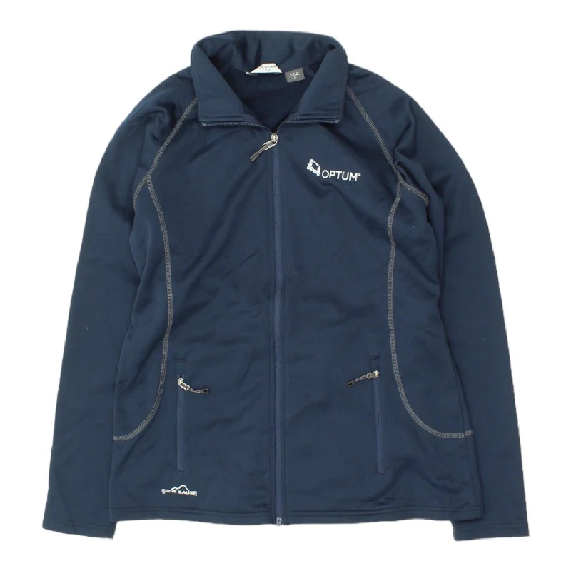 Eddie Bauer Womens Navy Full Zip Jacket | Vintage Outdoor Designer Tracksuit Top Chenille Jacket Brocade Jacket Lace Jacket Eddie Bauer Womens Navy Full Zip Jacket | Vintage Outdoor Designer Tracksuit Top Chenille Jacket Brocade Jacket Lace Jacket