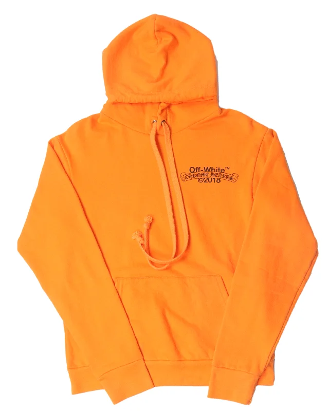 Off-White Hoodie Hoodie with Turtle Neck Cozy Winter