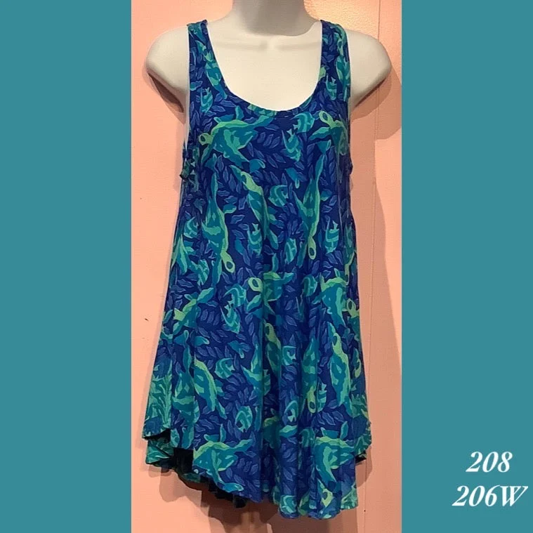 208 - 206W , Swing style tank top chic tank top