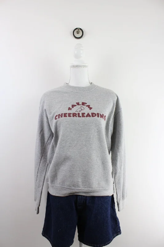 Vintage Cheerleading Sweatshirt (S) Hoodie with Mesh Breathable Sporty