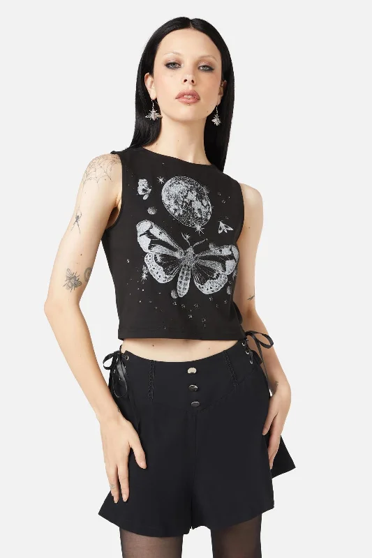 Lunar Moth Tank fitness tank top