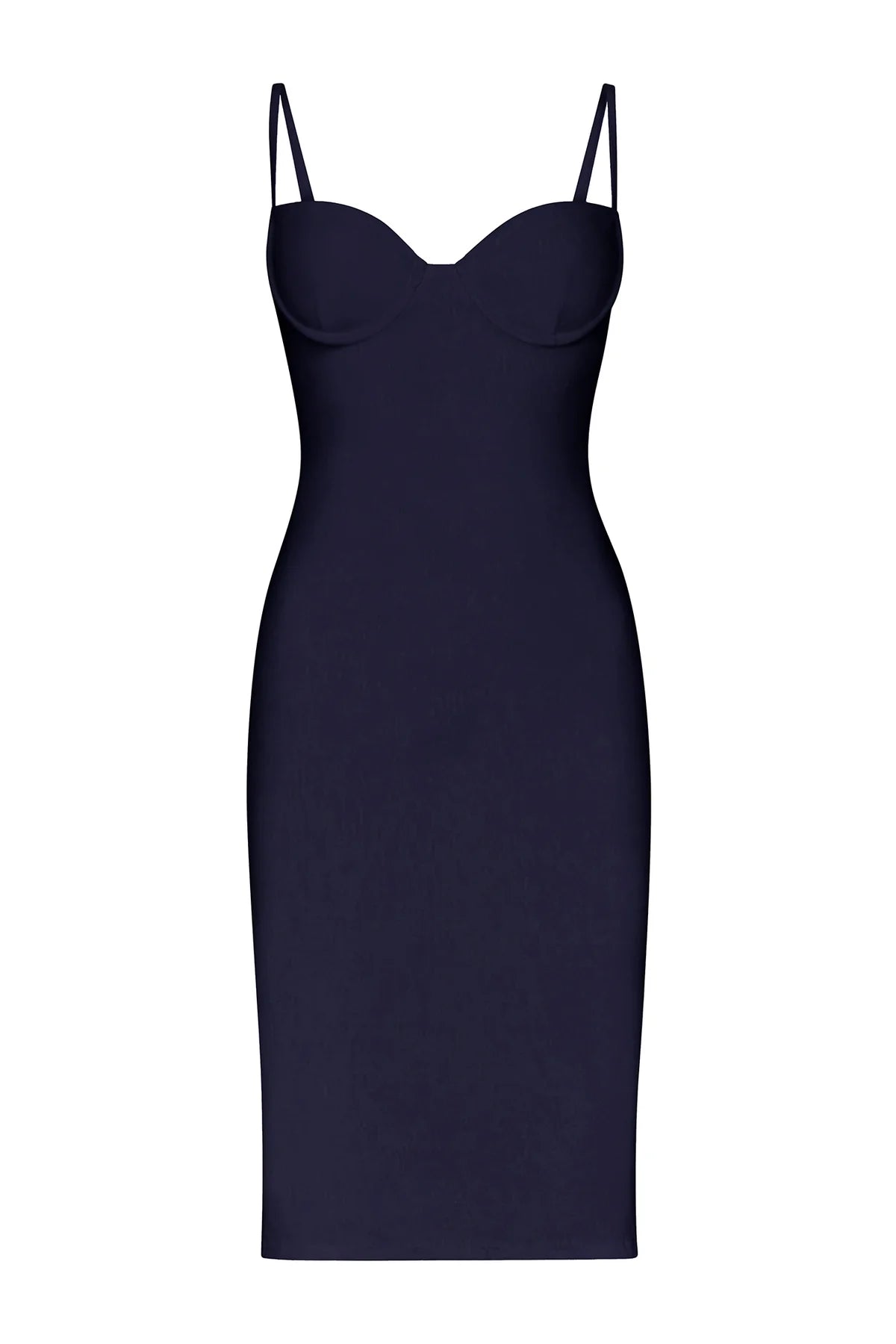 The Balconette Underwire Dress - Navy Tunics Formal black