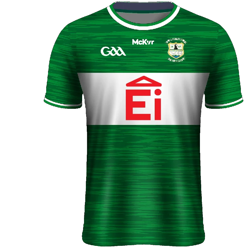 Mc Keever Wolfe Tones Na Sionna - Clare Home Jersey - Adult - Green Player Fit Boutique Jersey Tee Mc Keever Wolfe Tones Na Sionna - Clare Home Jersey - Adult - Green Player Fit Boutique Jersey Tee