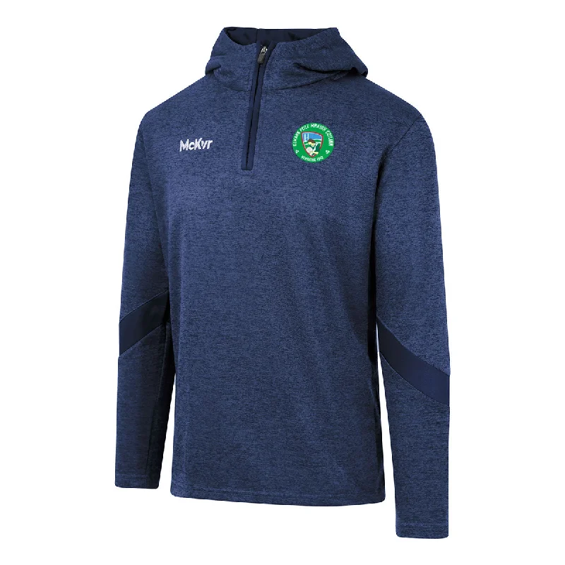 Mc Keever Moycullen GAA Core 22 1/4 Zip Hoodie - Adult - Navy Hoodie with Lace Feminine Delicate