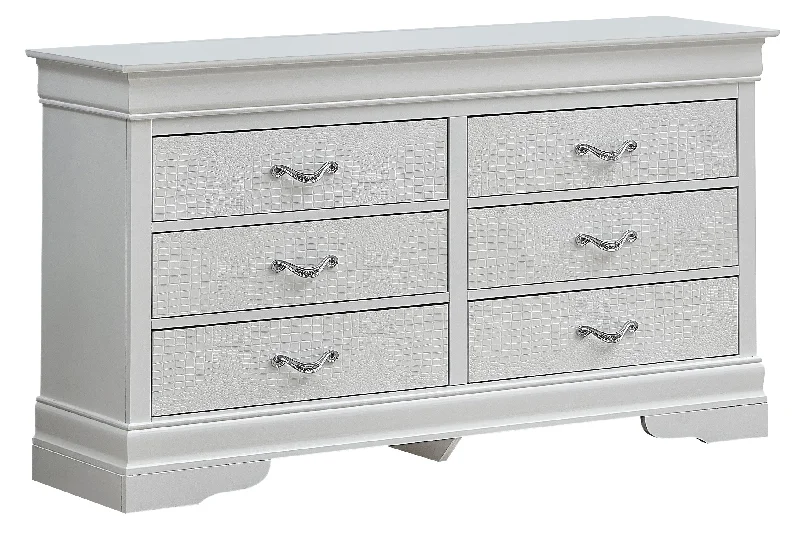 Glory Lorana G6590-D Dresser , Silver Champagne G6590-D Shift Classic Vintage