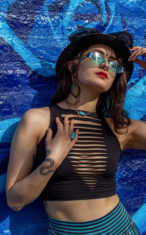 Snipped Bamboo Tank Top - 4 Colors lounge tank top