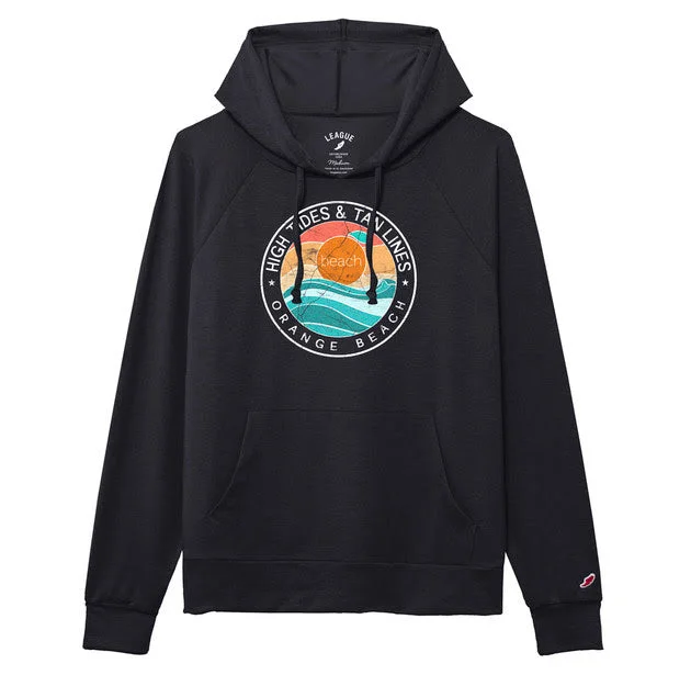 Orange Beach Ladies All Day Hoodie Graphic Hoodie Design Print