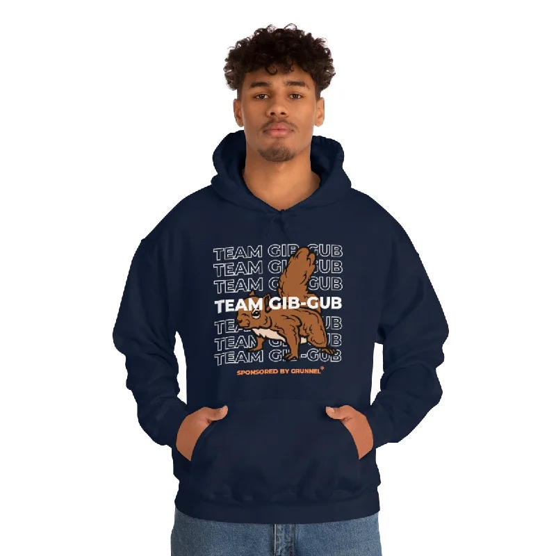Team GibGub - True Dungeon Hoodie Hoodie with Metallic Shiny Futuristic
